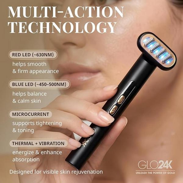 Glo24k 6-in-1 Beauty Therapy Wand #2