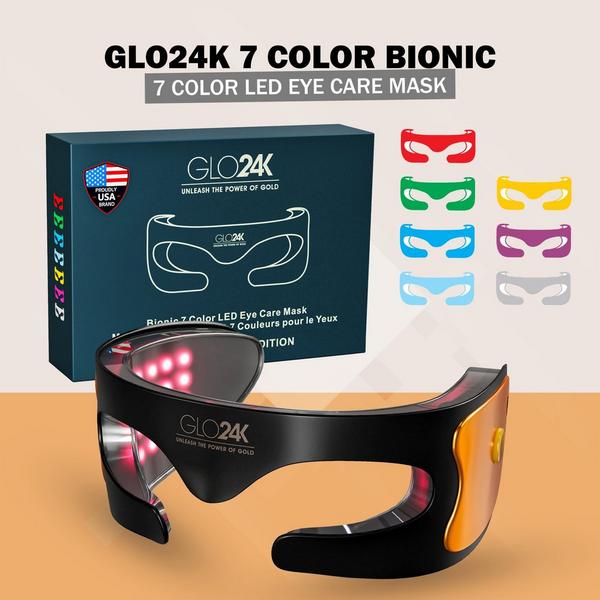 Glo24k Bionic 7 Color LED Eye Care Mask #2