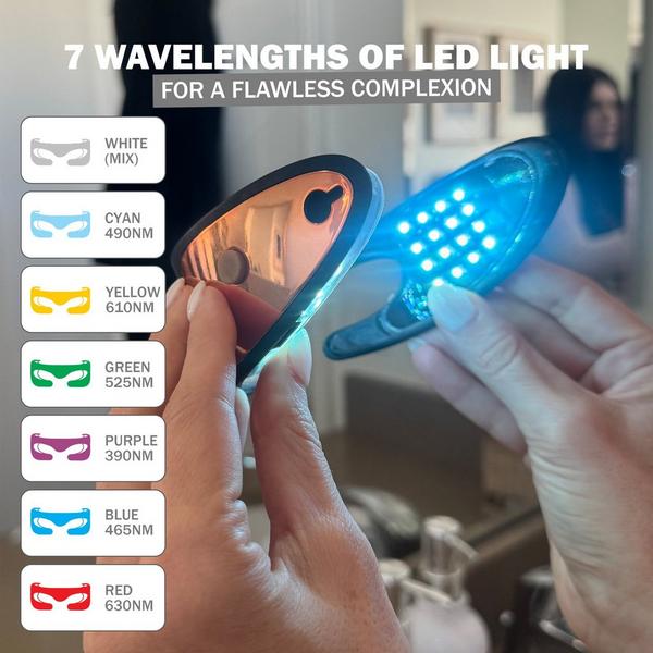 Glo24k Bionic 7 Color LED Eye Care Mask #3