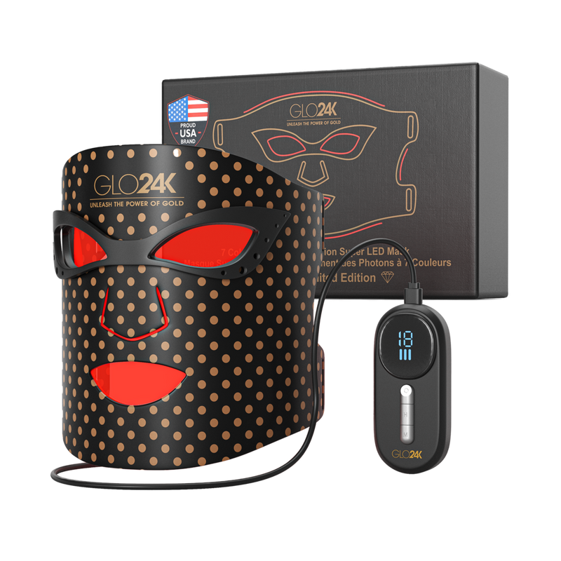 Glo24k - 7 Color LED Photon Rejuvenation Super Mask | Ulta Beauty