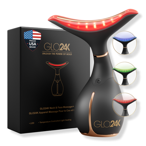 Glo24k - Black Skin Rejuvenation Beauty Device for Face and Neck