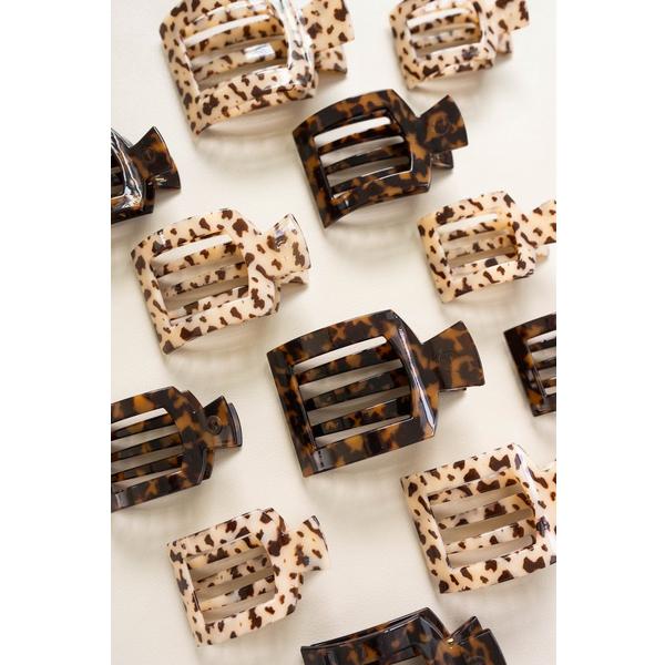 TELETIES Medium Flat Square Hair Clip #2