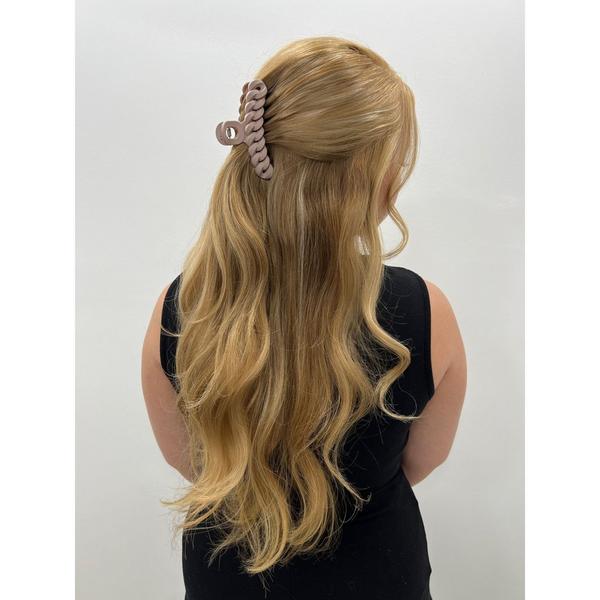 Pink Pewter - Matte Chain Link Claw Hair Clips | Ulta Beauty