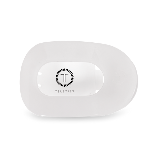 TELETIES Large Flat Round Hair Clip #2