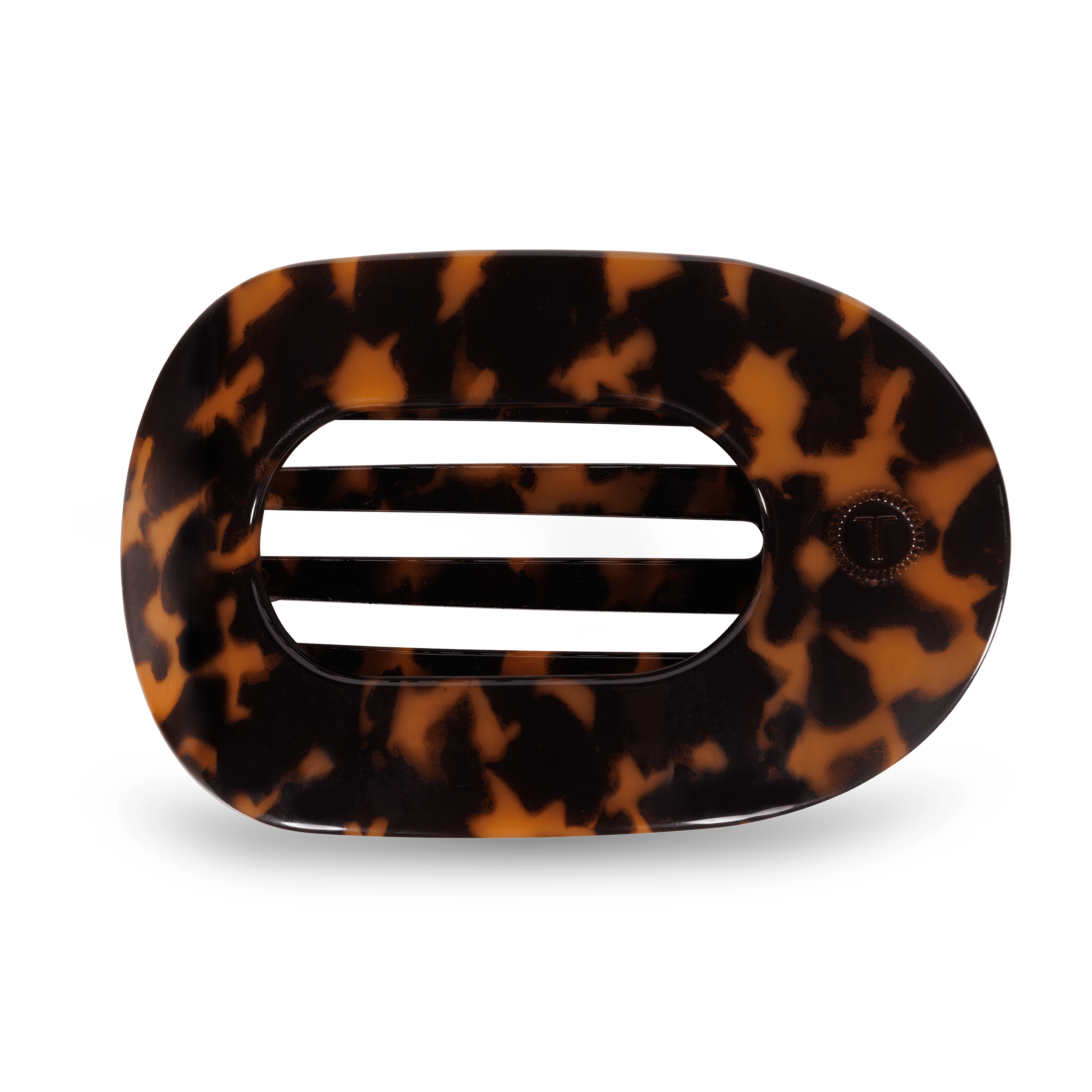 TELETIES Large Flat Round Hair Clip #1