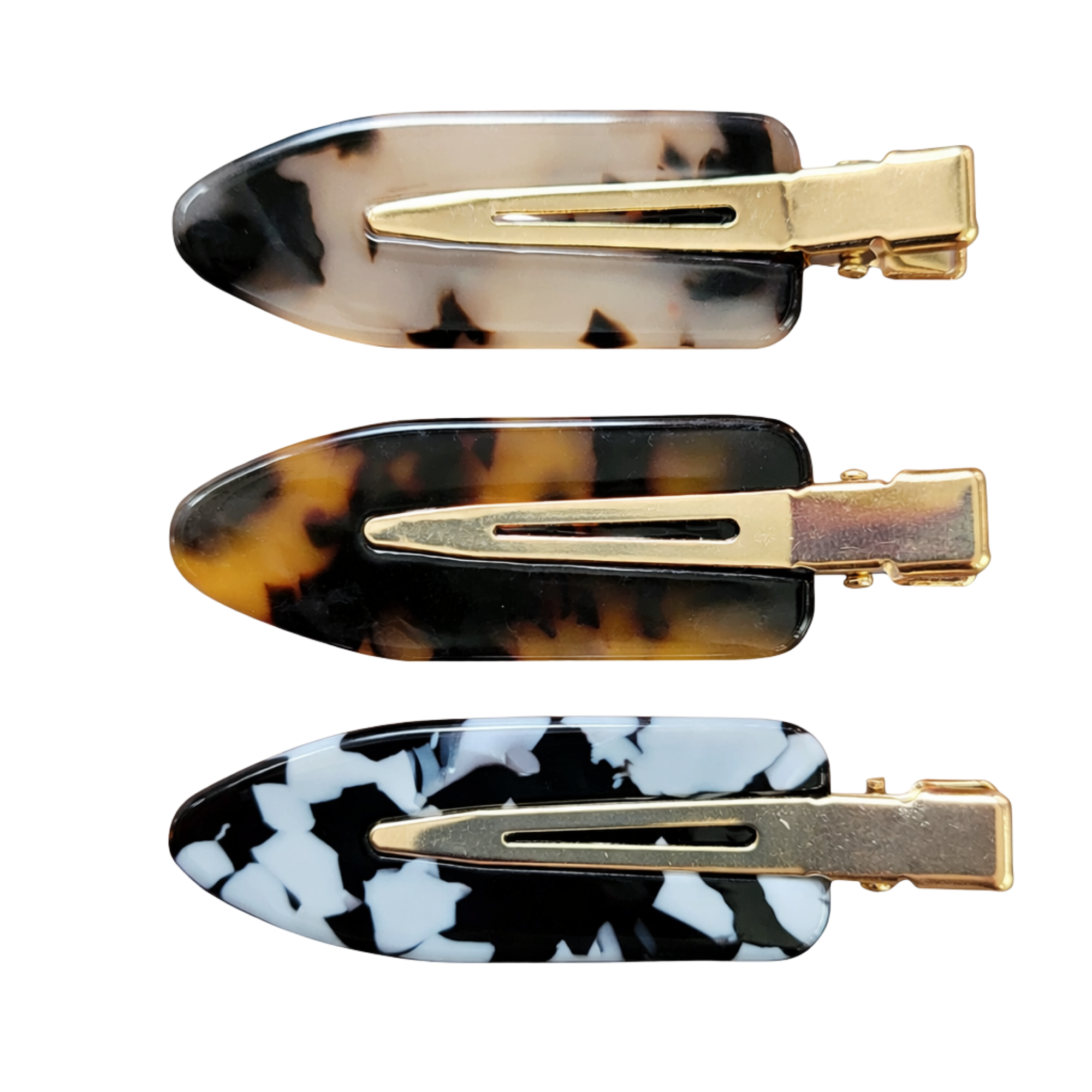 Pink Pewter Creaseless Hair Styling and Sectioning Clips #1