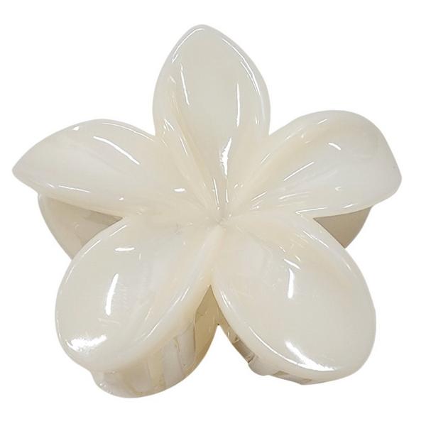 Pink Pewter Floral Grace Claw Hair Clips #3