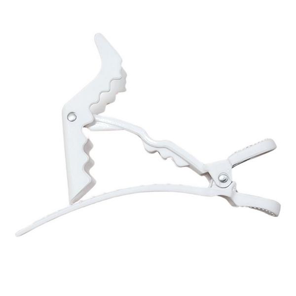 Pink Pewter Professional Crocodile Grip No-Slip Sectioning Clips #5