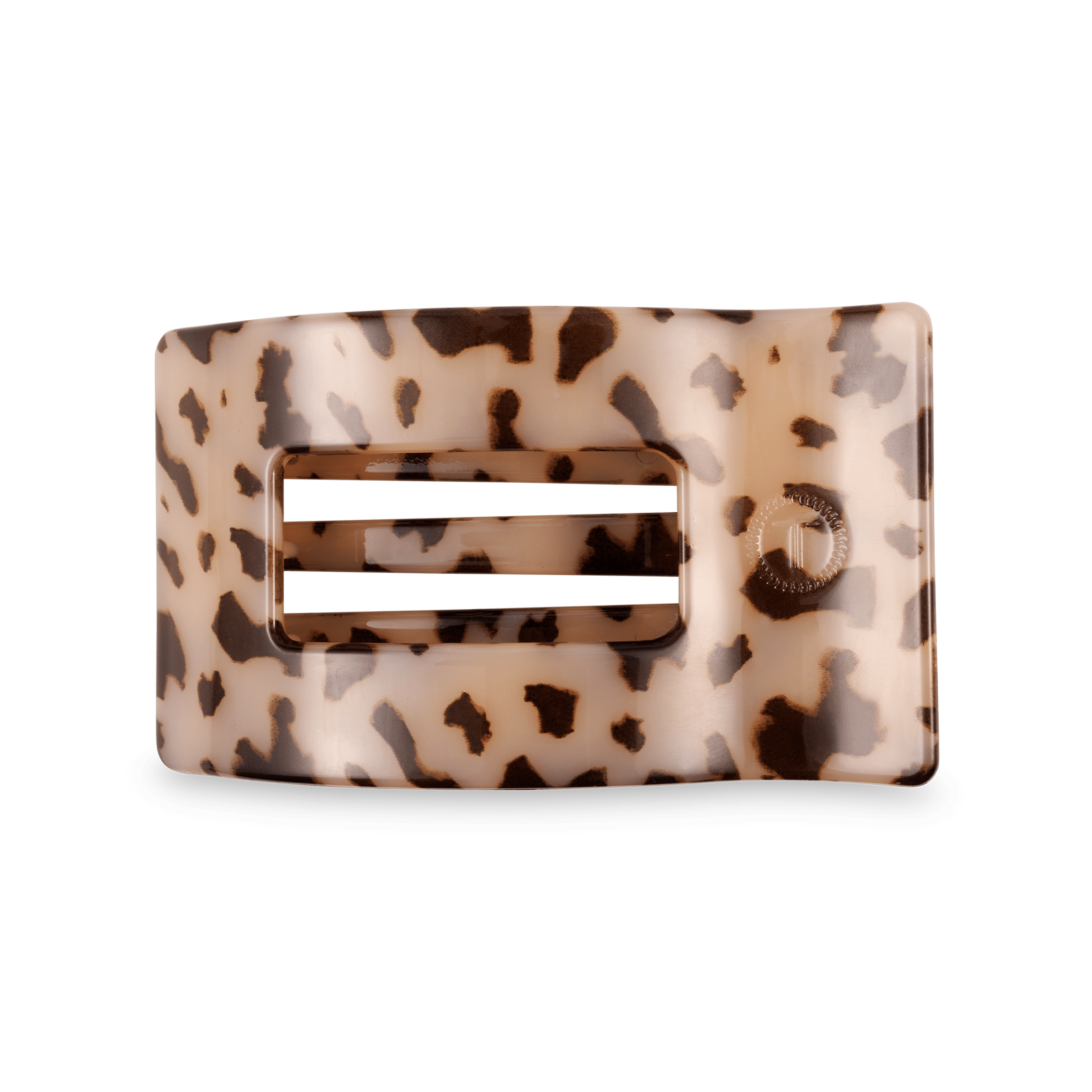 TELETIES Medium Flat Rectangle Hair Clip #1