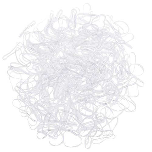 Pink Pewter - Clear No Snag Hair Ties / Elastics | Ulta Beauty