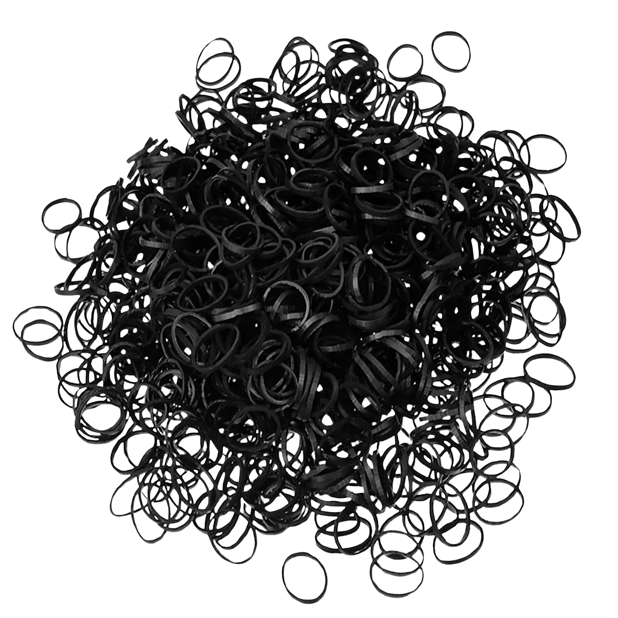 Pink Pewter No Snag Hair Ties / Elastics #1