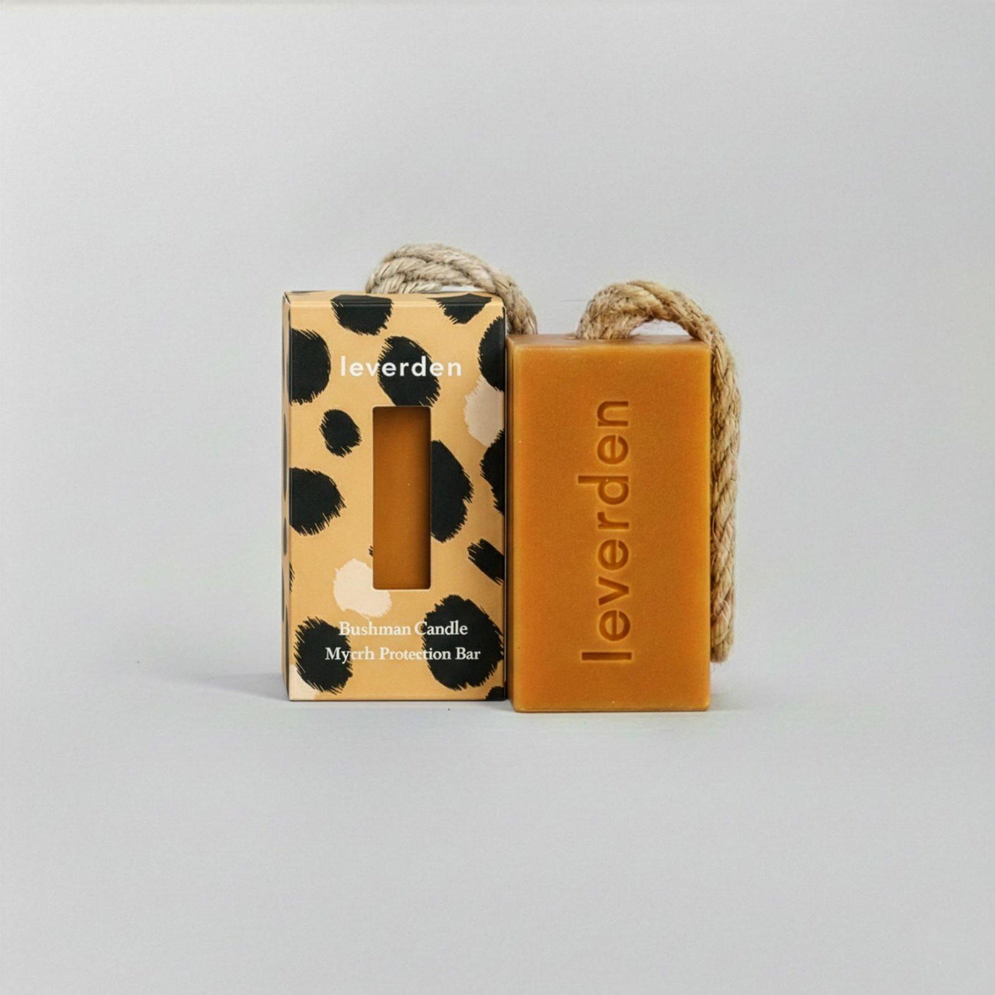 Leverden Bushman Candle Myrrh Protection Bar #1