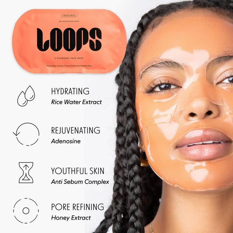 LOOPS - Fresh Face Trio Assorted Hydrogel Eye & Face Masks Set