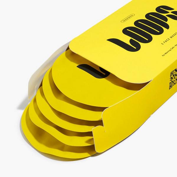 LOOPS Sunrise Service Brightening Hydrogel Face Mask Set #2