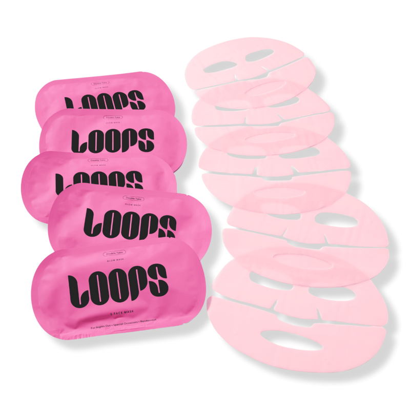 LOOPS - Double Take Glow Hydrogel Face Mask Set | Ulta Beauty