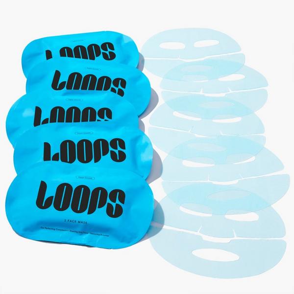 LOOPS Hyper Smooth Dark Spot Hydrogel Face Mask Set #1