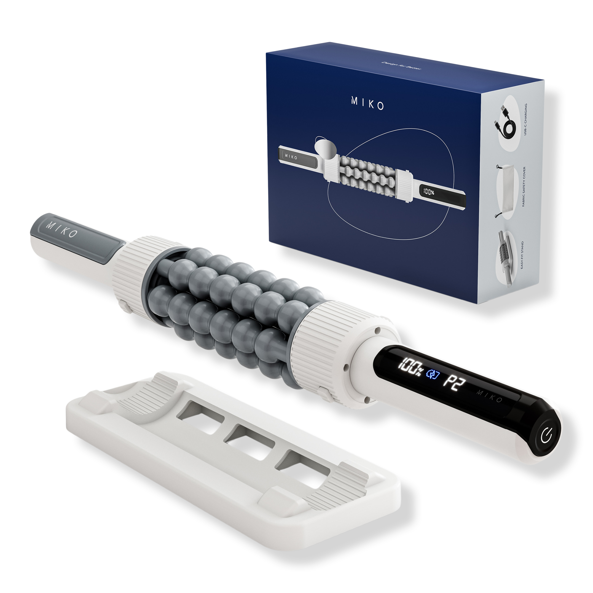 Miko Swift Rolling Percussive Massager with 5 Speeds #1