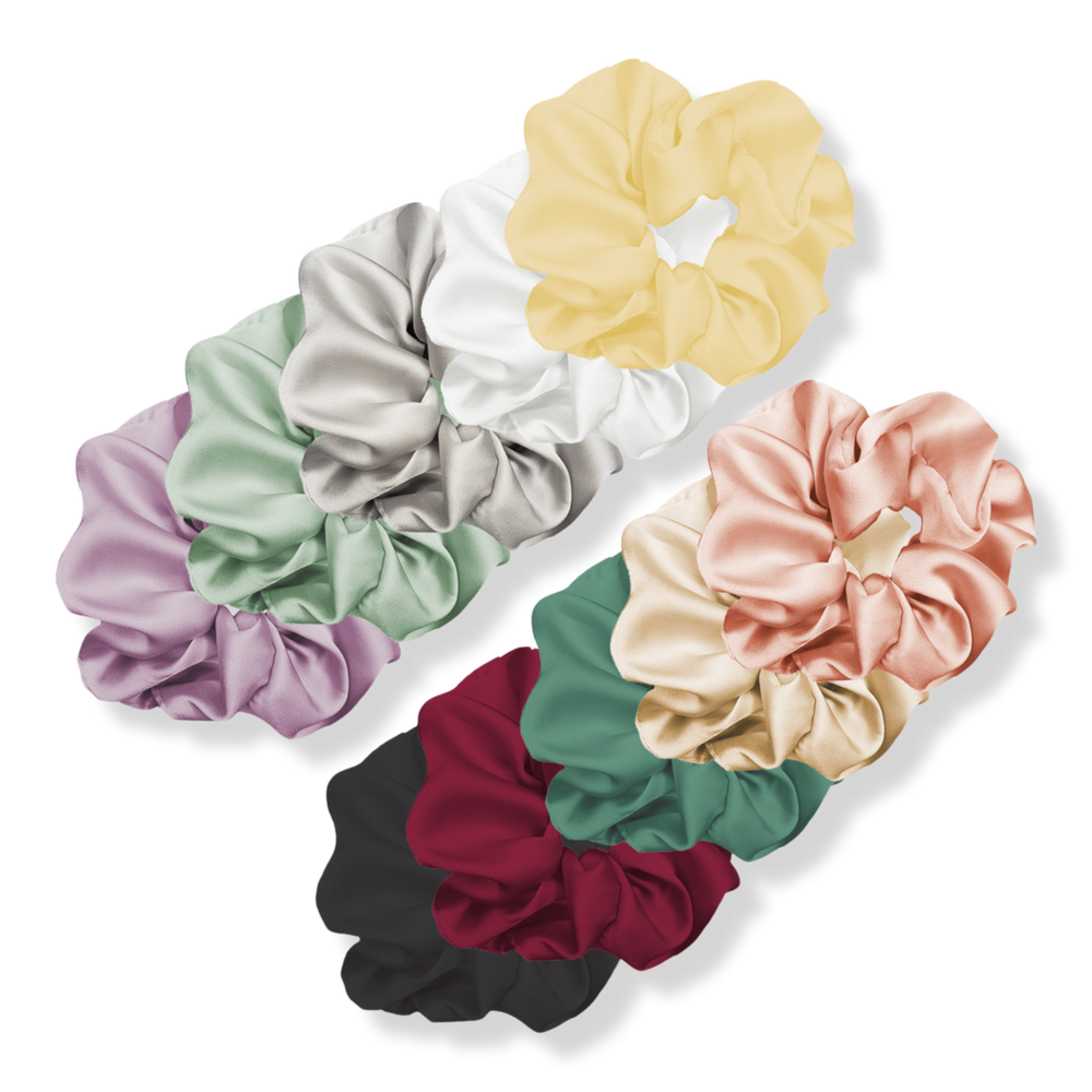 Pink Pewter Luxe Plush Scrunchie - Smoothie Pack