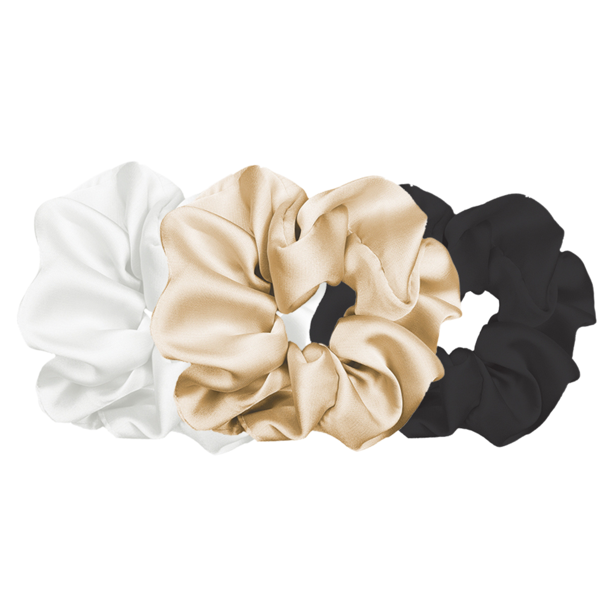 Pink Pewter Luxe Plush Scrunchies #1