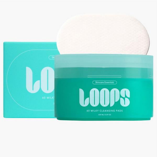 LOOPS Skincare Essentials Milky Cleanser Pads #1