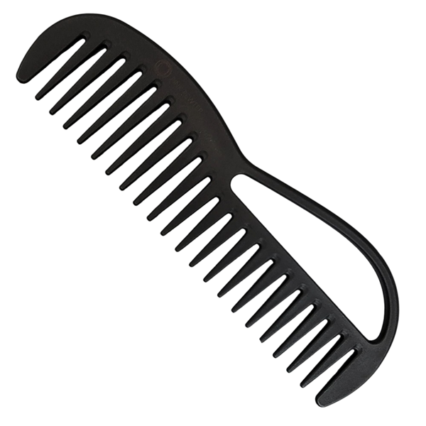 Pink Pewter "Never Let Go" Carbon Fibre Detangling and Styling Comb #4 #1