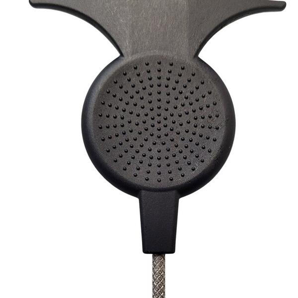 Pink Pewter Triple Threat Carbon Fibre Tease, Weave and Lock Styling Comb (Black 11") #5 #3