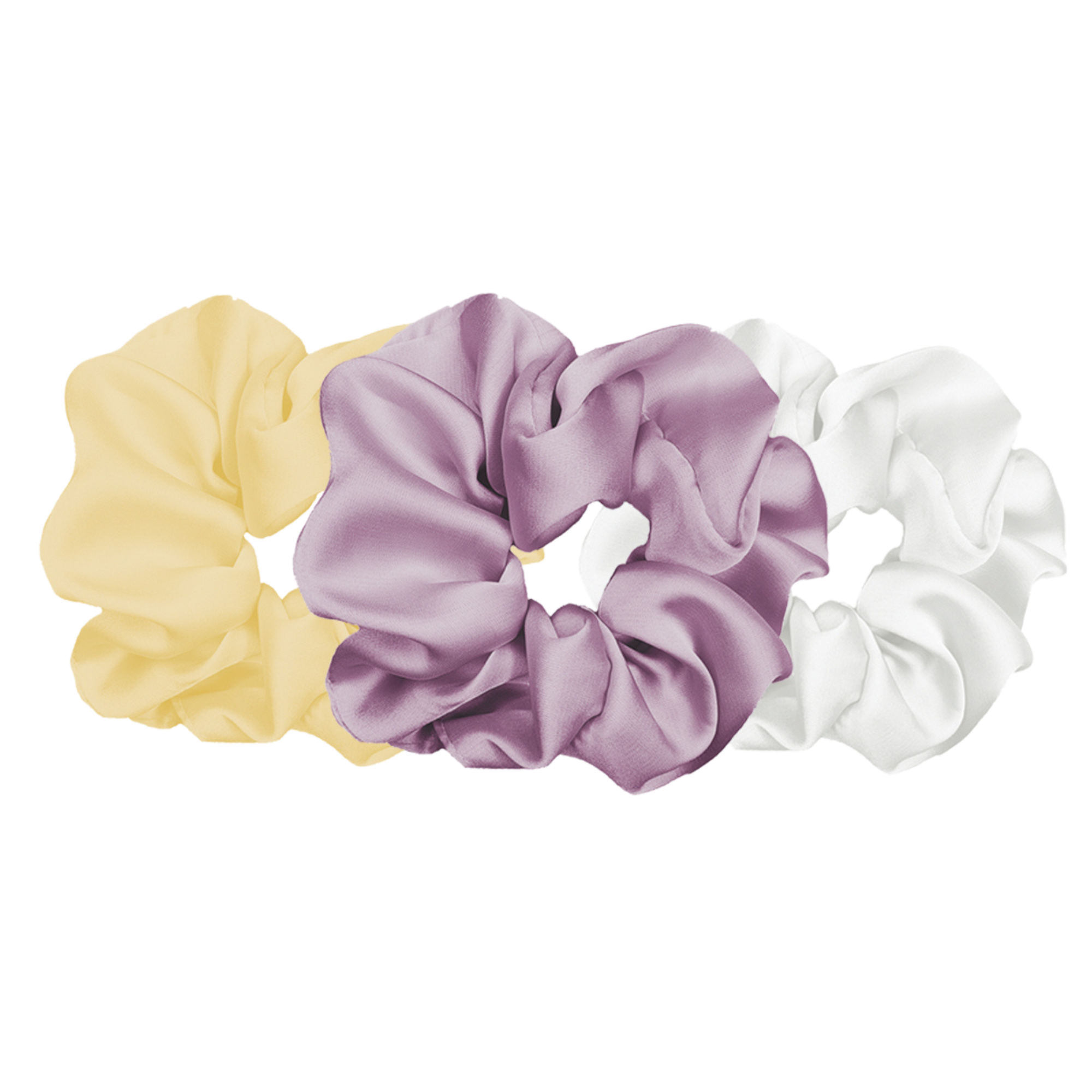 Pink Pewter Luxe Plush Scrunchies #1