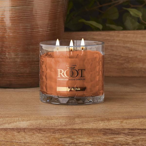 Root Candles Legacy Collection Luxury Scented Candle - Amber & Oak #2