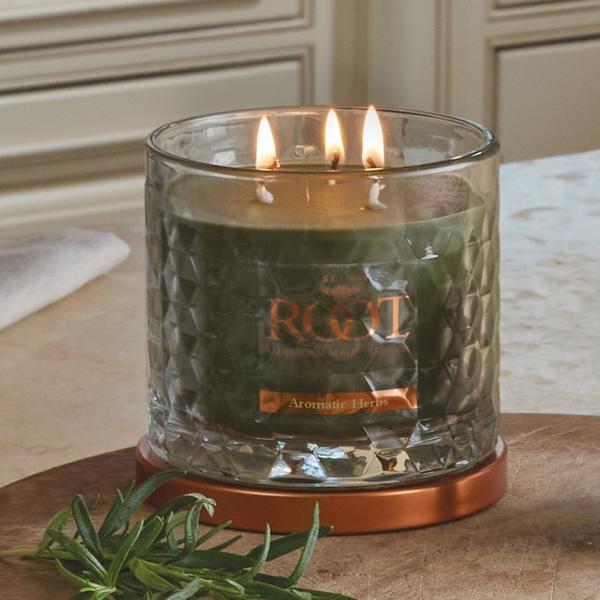 Root Candles Legacy Collection Luxury Scented Candle - Aromatic Herbs #2