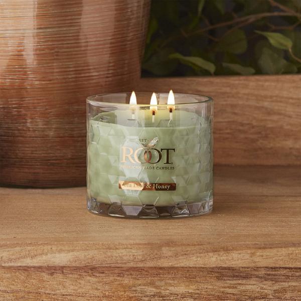 Root Candles Legacy Collection Luxury Scented Candle - Tea Leaf & Honey #2