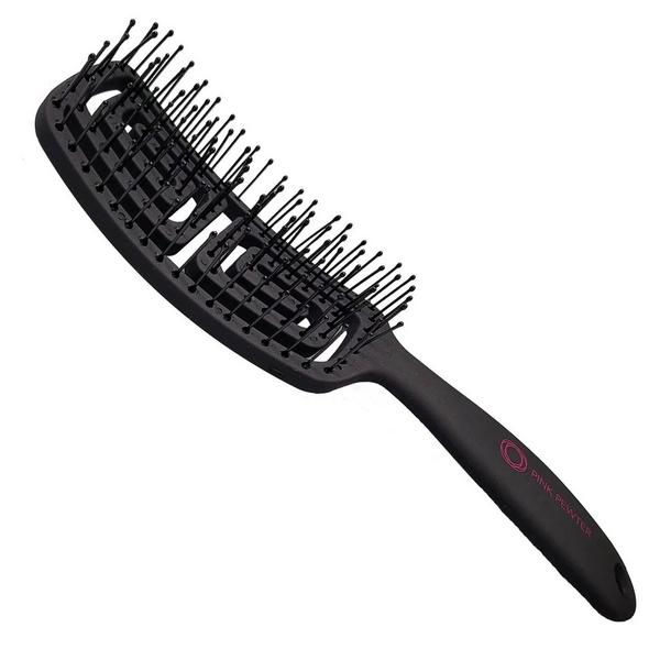 Pink Pewter "Extreme Vented Flex" Small Contoured Styling Brush #1