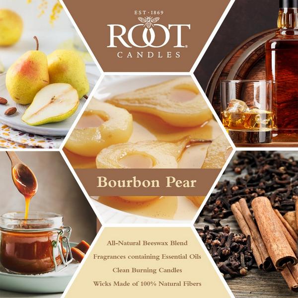 Root Candles Legacy Collection Luxury Scented Candle - Bourbon Pear #5