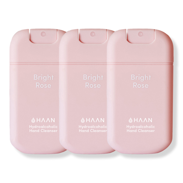 HAAN Hand Sanitizer Bright Rose for Unisex 3pc Set #1