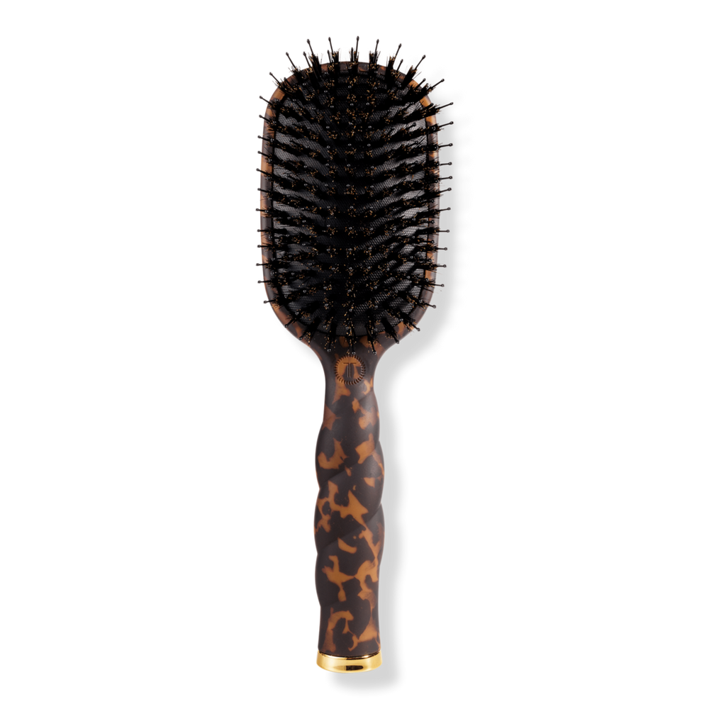 TELETIES Boar Bristle Hair Brush - Tortoise