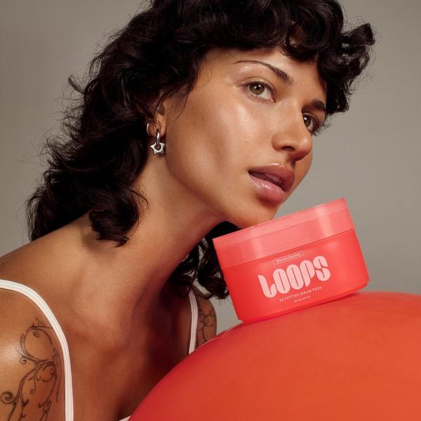 LOOPS Skincare Essentials Peptide Serum Pads #4