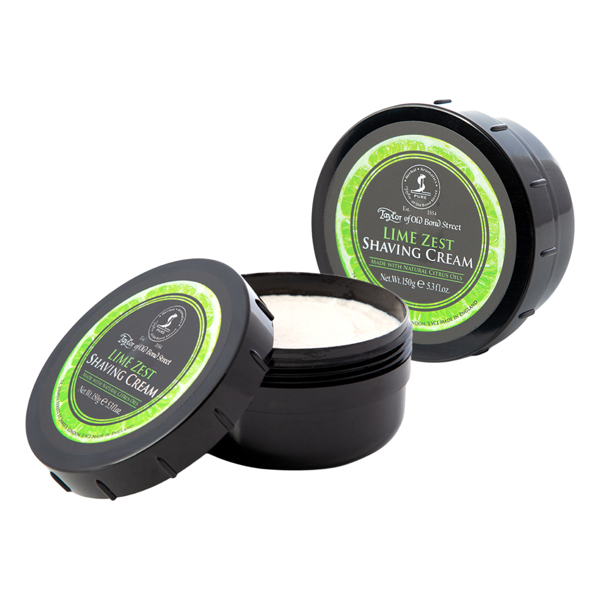 Taylor of Old Bond Street Lime Zest Traditional Wet Shaving Cream Bowl — фото 3