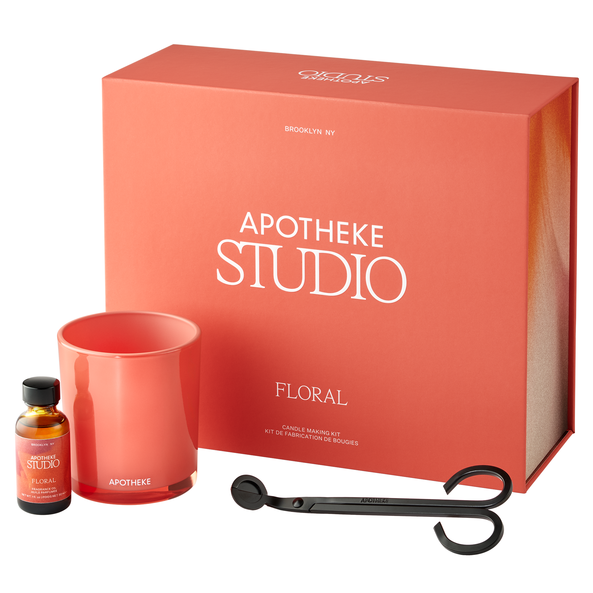APOTHEKE Floral Candle Making Kit #1