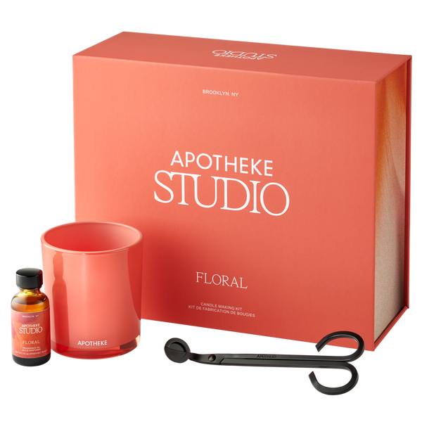 APOTHEKE Floral Candle Making Kit #1