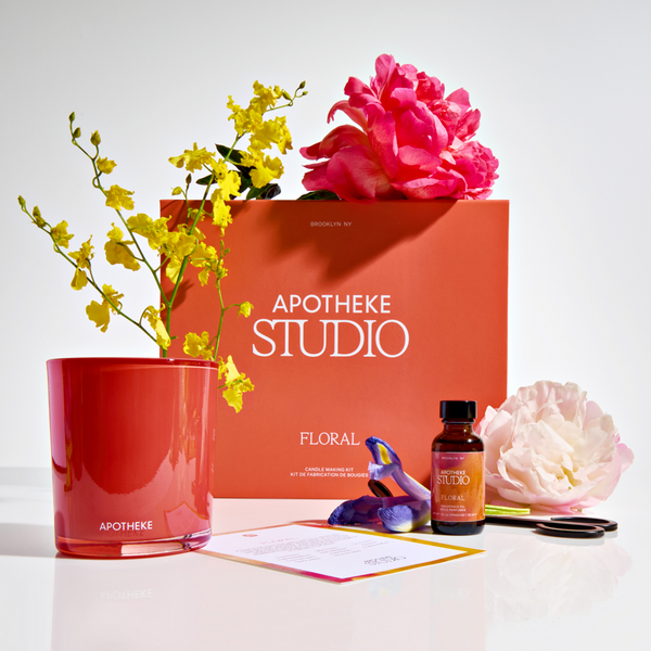 APOTHEKE Floral Candle Making Kit #3