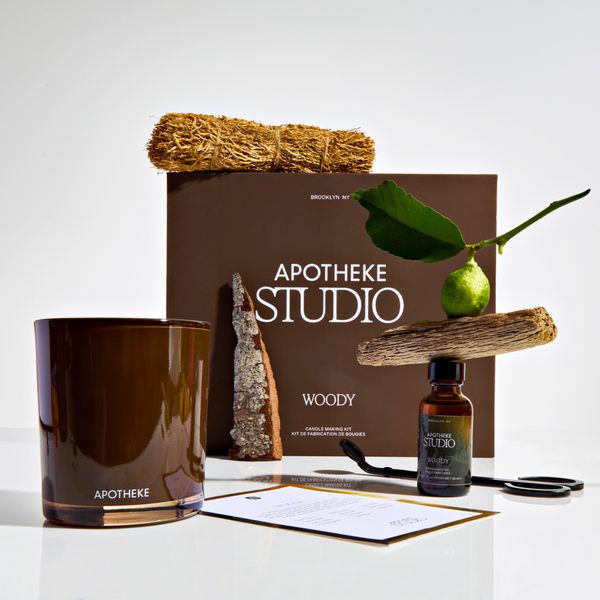 APOTHEKE Woody Candle Making Kit #3