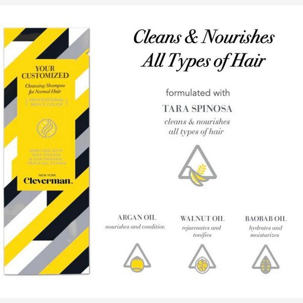 Cleverman Men's Cleansing Shampoo for Normal Hair 5-Pack #5