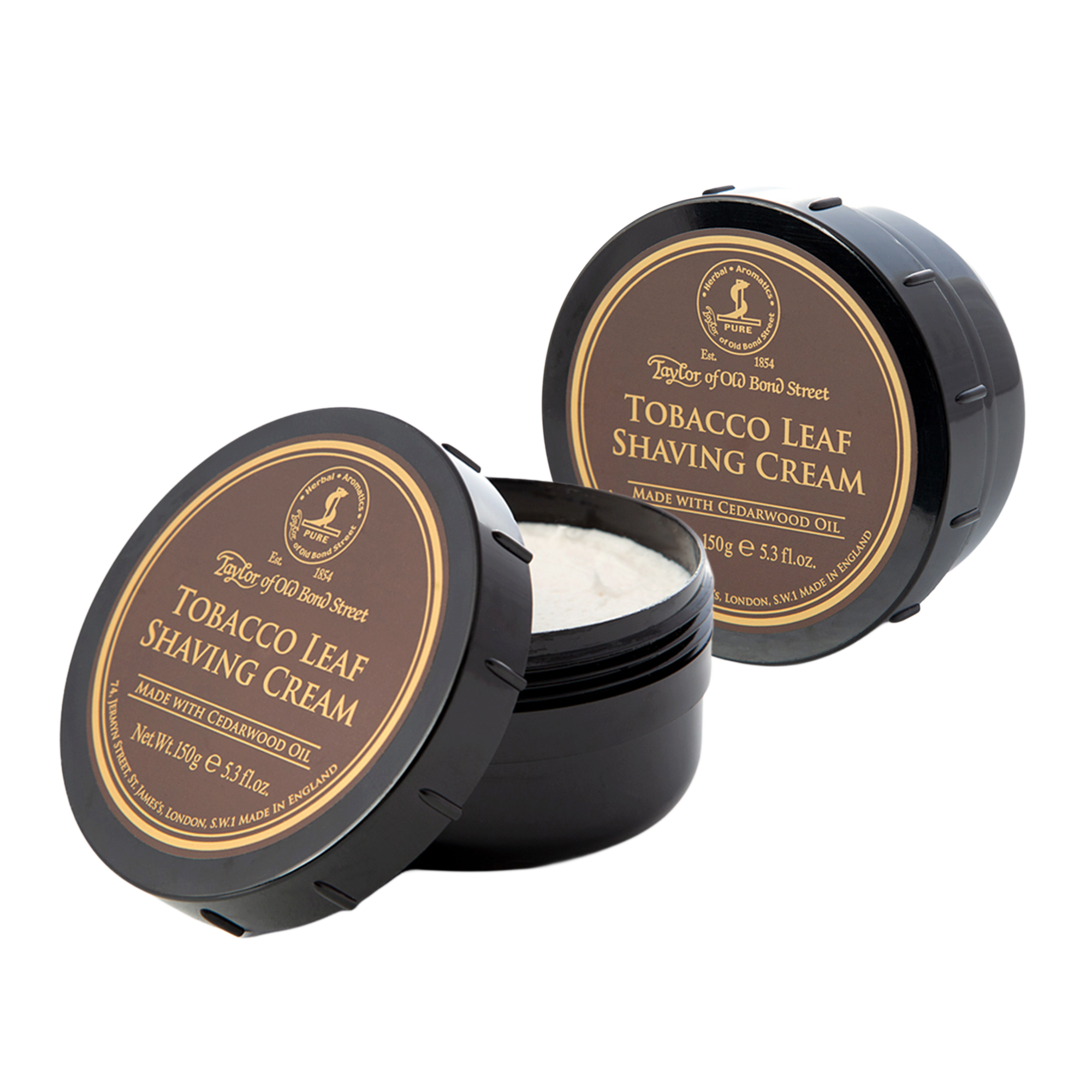 Taylor of Old Bond Street Tobacco Leaf Traditional Wet Shaving Cream Bowl — фото 3