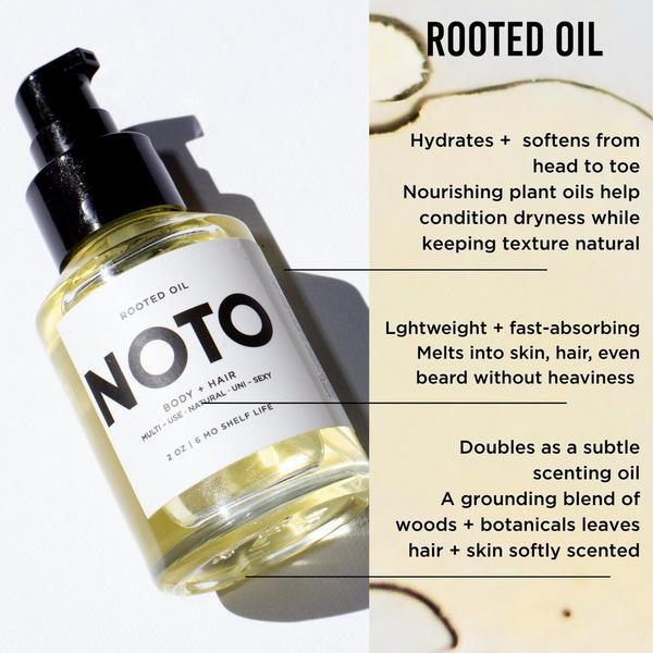 NOTO Botanics Rooted Oil Body + Hair Oil #3