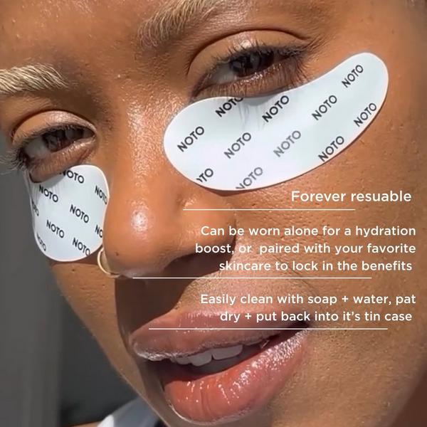NOTO Botanics Re/Set Reusable Eye Boost 100% Silicone Patches #4