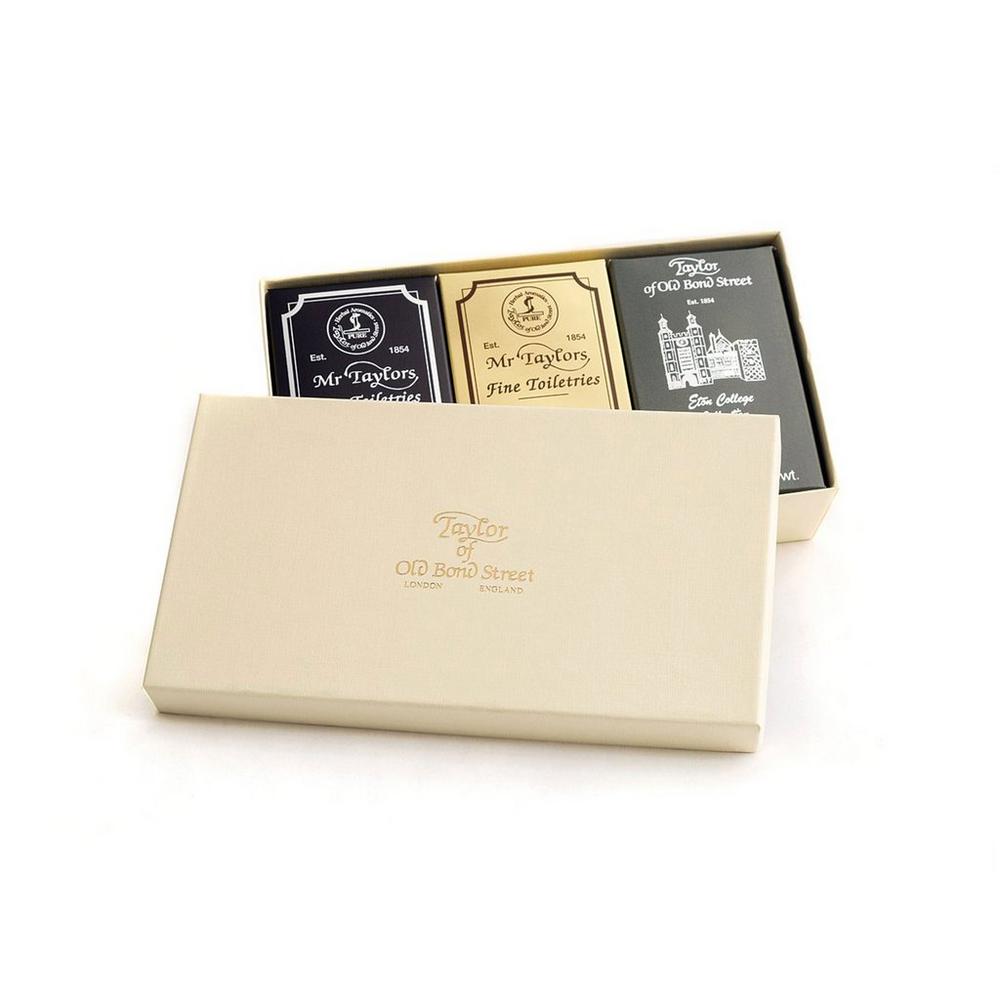 Taylor of Old Bond Street Mixed Bath Soap Gift Box