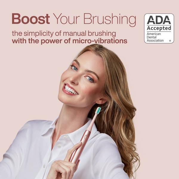 AquaSonic Icon Rechargeable Electric Toothbrush with Magnetic Holder & Travel Case #2