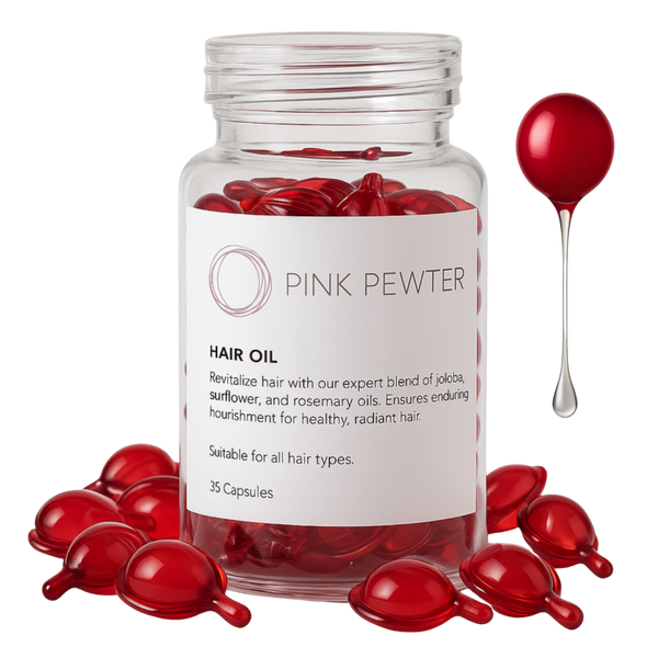 Pink Pewter Lightweight Hair Oil Capsules #1