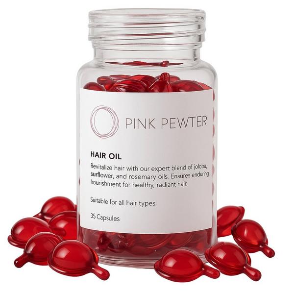 Pink Pewter Lightweight Hair Oil Capsules #2