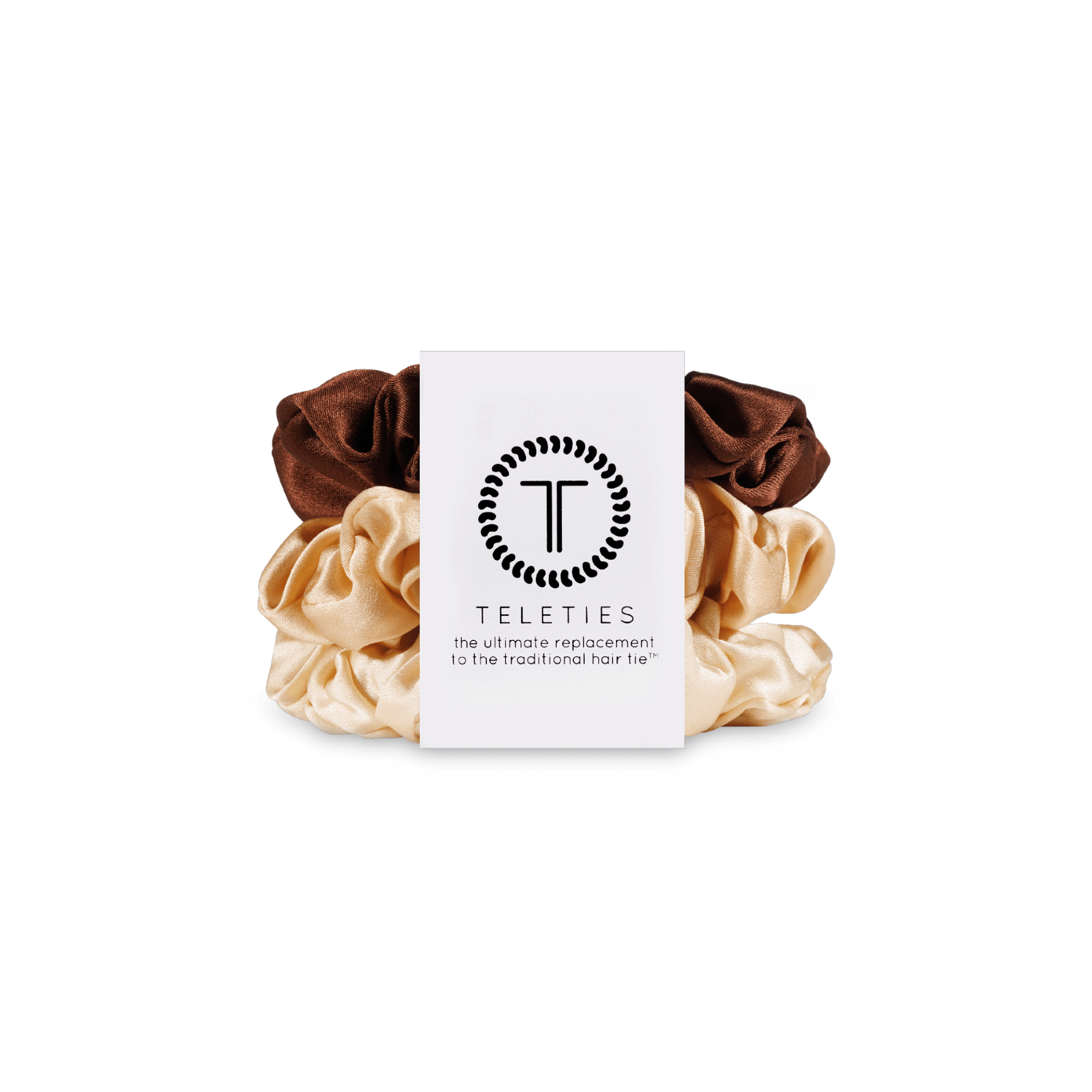 TELETIES Small Silk Scrunchies #1