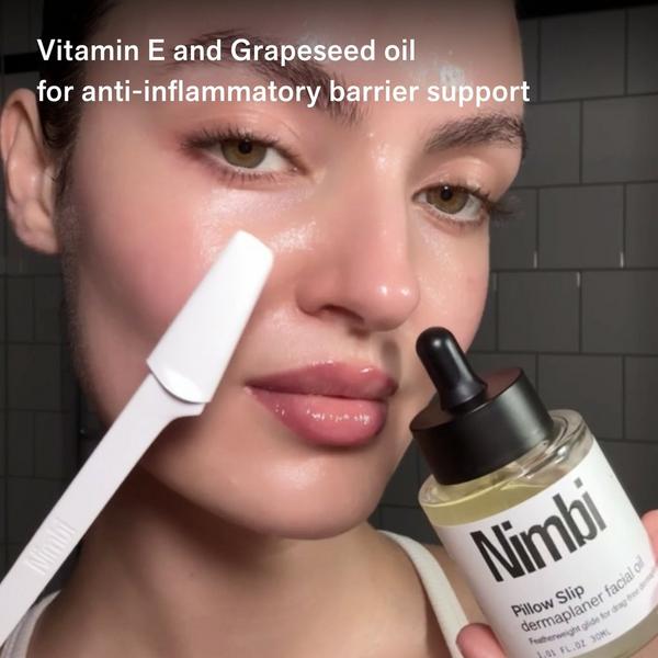 Nimbi Pillow Slip Dermaplaner Facial Oil #3